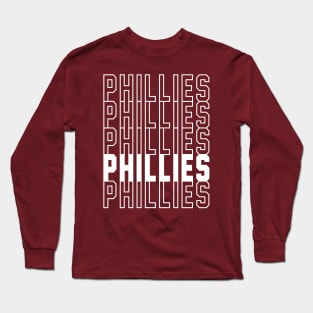 Women's phillies long sleeve shirt discount